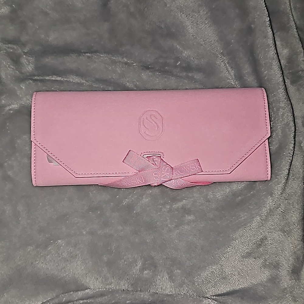 Swarovski - Swan Jewelry Roll - Pink - Travel Jewelry Pouch